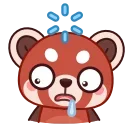 Емодзі Red Panda Emoji  🫥