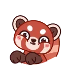 Red Panda Emoji emoji ☺️