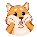 Shiba Inu emoji 😱