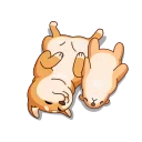Shiba Inu emoji 😴