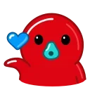 Red Duck emoji ❤️