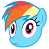 Telegram emoji «My little pony» 😳