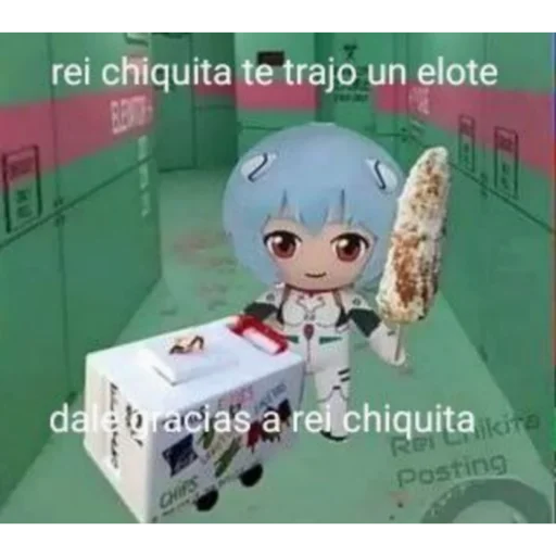 Стикер Telegram «Rei Chiquita» 🌽