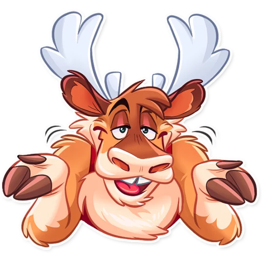 Reindeer Party stiker 🤷‍♂️