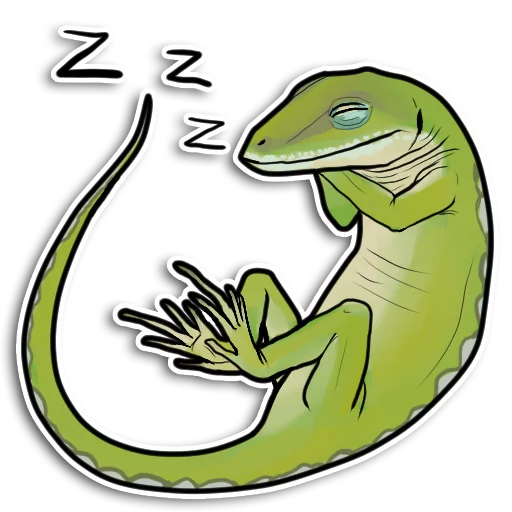 Reptiles by Taterbunny stiker 😴