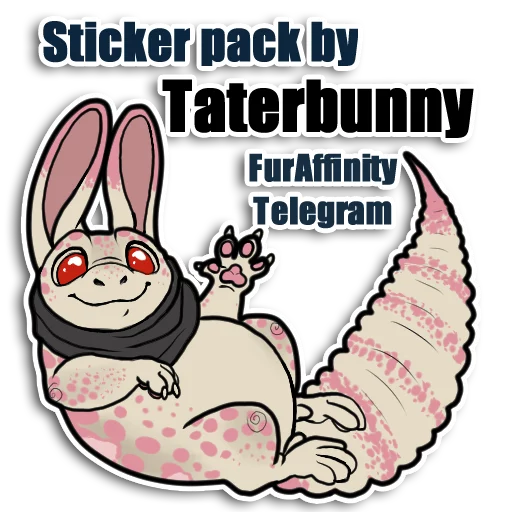 Reptiles by Taterbunny stiker ©