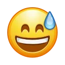 Емодзі Animated Emoji 😅