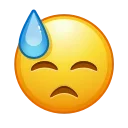 Емодзі Animated Emoji 😓
