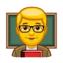Эмодзи Animated Emoji 👨‍🏫