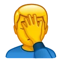 Эмодзи Animated Emoji 🤦‍♂️