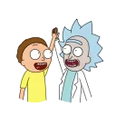 Стикер Rick and Morty 🙏
