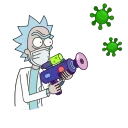 Rick and Morty emoji 🦠