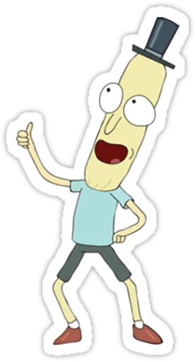 Telegram Sticker «Rick and Morty» 