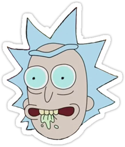 Rick and Morty stiker 😍