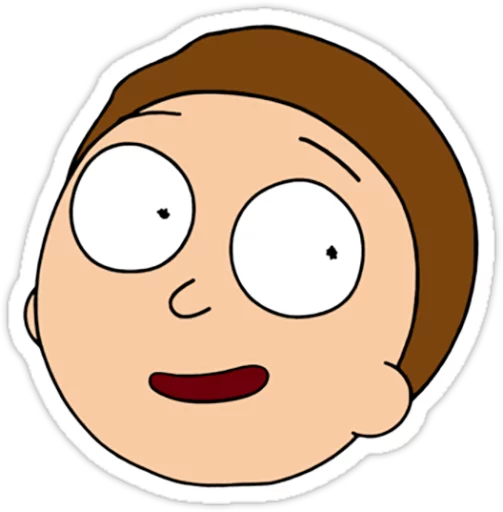 Telegram stiker «Rick and Morty» 😀