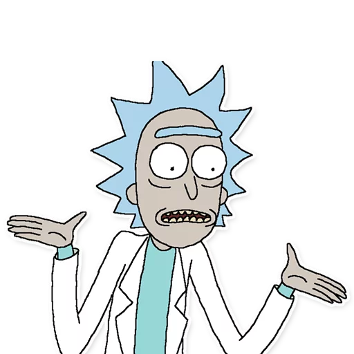 Стікер Rick_Morty_and_Fans 👐