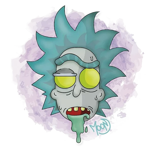 Стикер Rick_Morty_and_Fans 🤤