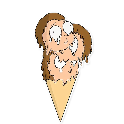 Rick_Morty_and_Fans stiker 🍦