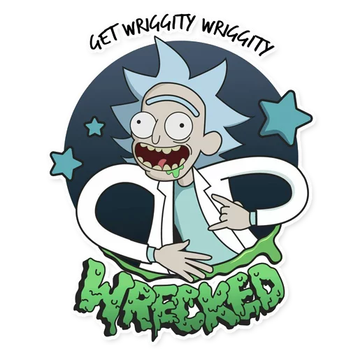 Rick_Morty_and_Fans stiker 🤘