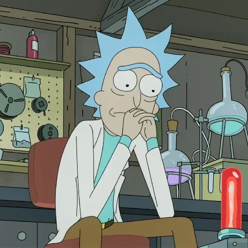Rick And Morty emoji 😐