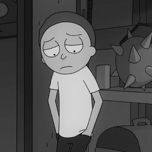 Rick and Morty  emoji 😞