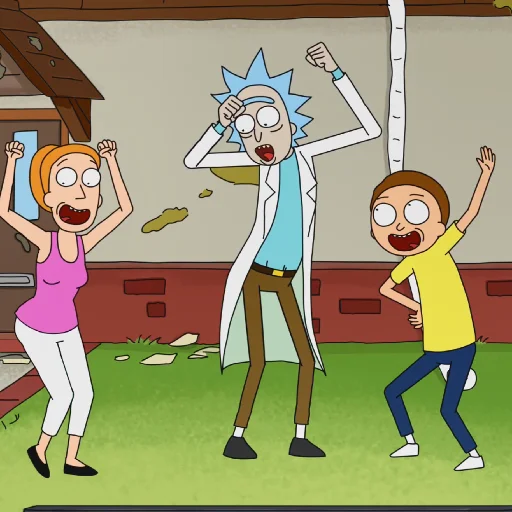 Rick and Morty  emoji 💃