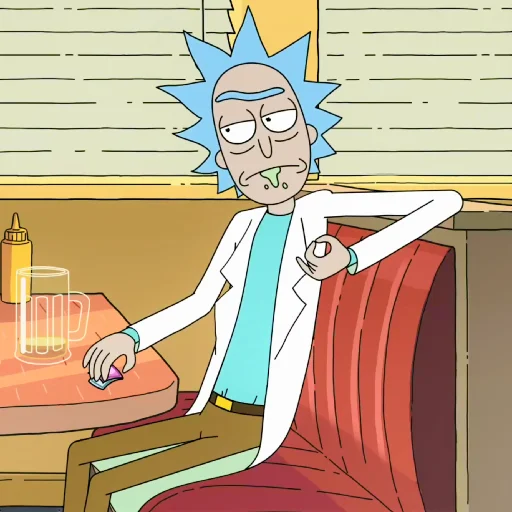 Rick and Morty  emoji 🤨