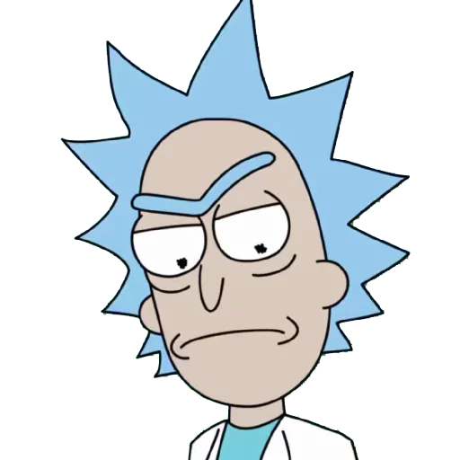Telegram stiker «Rick and Morty» 😒