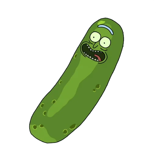 Rick and Morty sticker 🥒