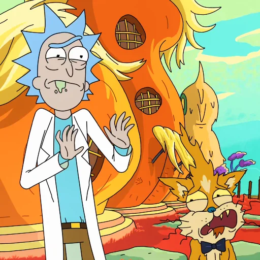 Rick and Morty emoji 🤮