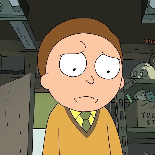 Rick and Morty  emoji 🙁