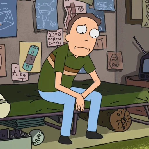 Rick and Morty  emoji ☹️