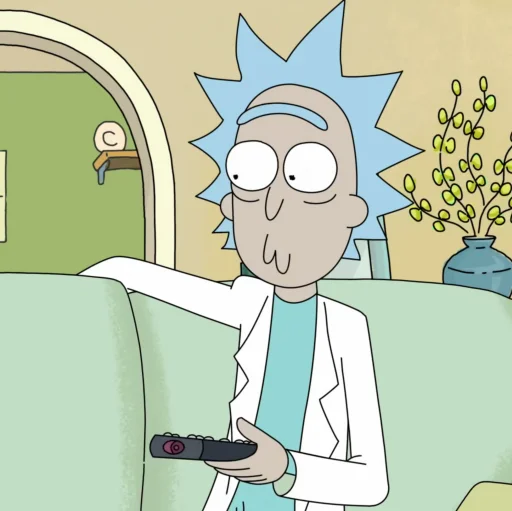 Rick and Morty  emoji 😐