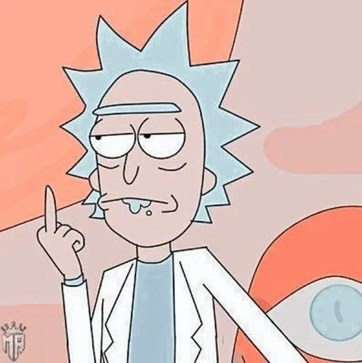 Telegram Sticker «Rick and Morty» 🧪
