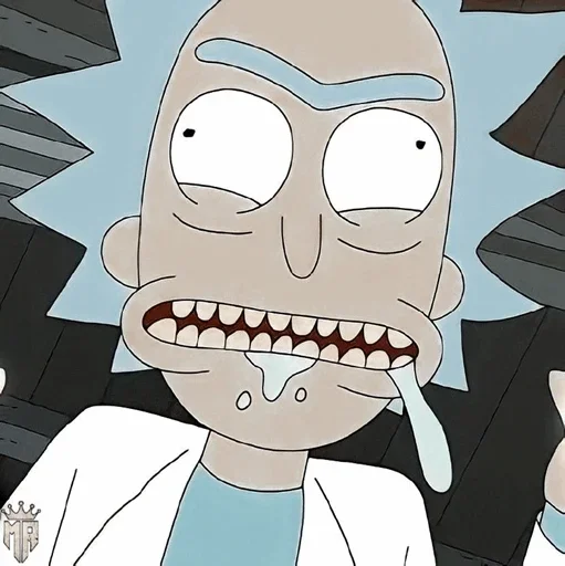 Эмодзи Rick and Morty 😬