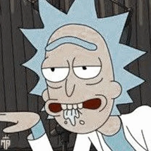 Стикер Telegram «Rick and Morty» 🤪