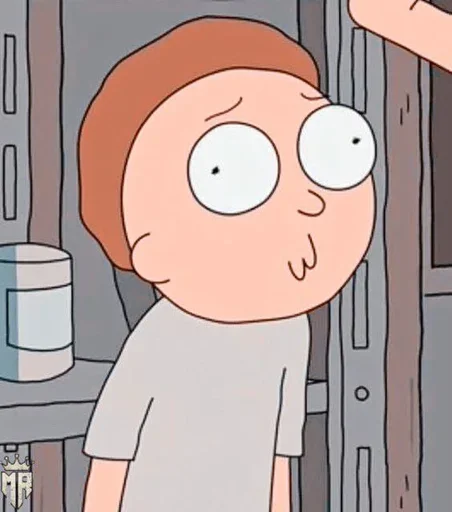 Rick and Morty emoji 😙