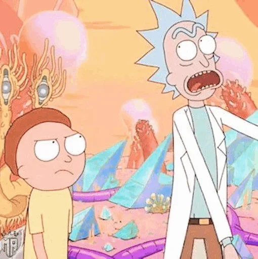 Емодзі Rick and Morty 🧐