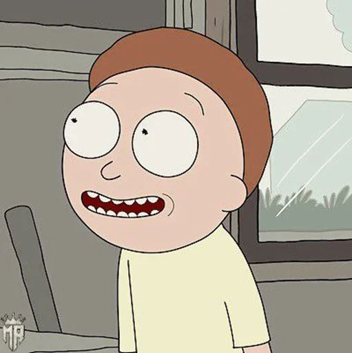 Telegram Sticker «Rick and Morty» 😁