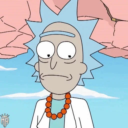 Стикер Telegram «Rick and Morty» 🙄