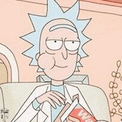 Стикер Telegram «Rick and Morty» 🍟
