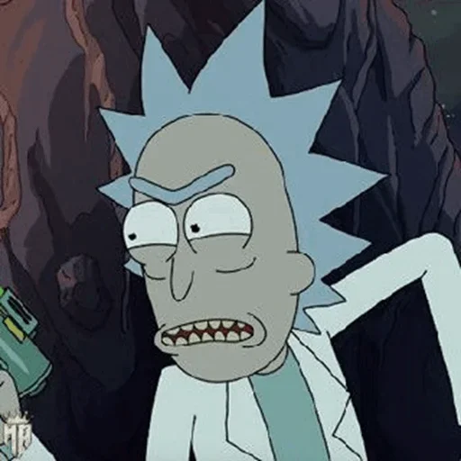 Емодзі Rick and Morty 😬