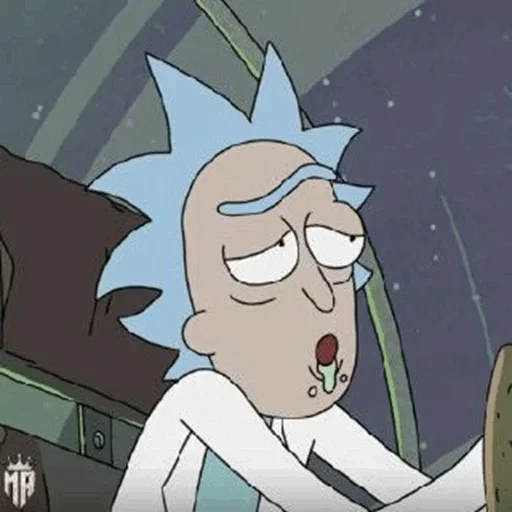 Telegram stiker «Rick and Morty» 🥵