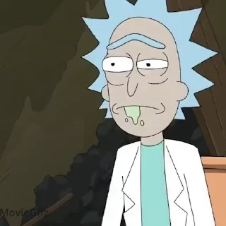 Rick and Morty emoji 🍾