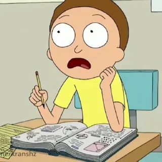 Rick and Morty emoji 😐