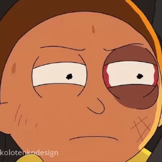 Rick and Morty emoji 🤕