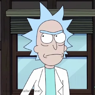 Rick and Morty emoji 😡