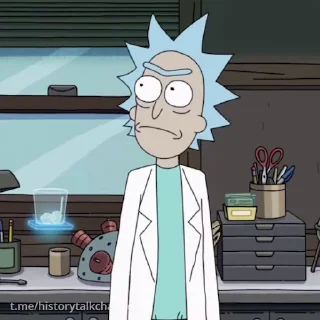 Rick and Morty emoji 😢
