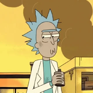 Стікер Rick and Morty 🥃
