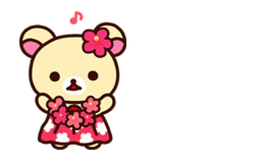 Rilakkuma: Relaxing Days sticker 🌸